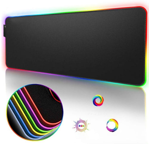 RGB Extended Mouse Pad with LED Lighting